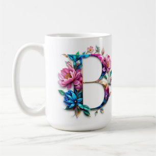 Flor B - caneca de café