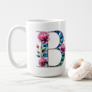 Flor B - caneca de café