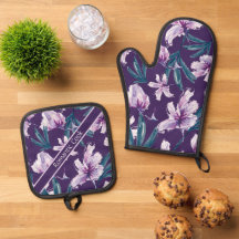 Flor Bliss em Roxo Escuro