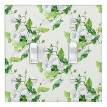 Flor branca com algas encharcadas