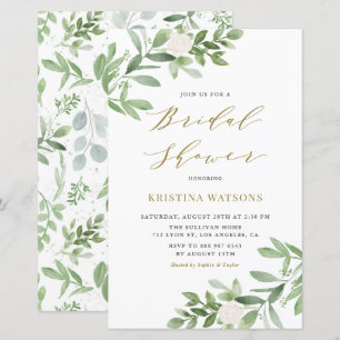 Flor branca e Chá de panela verde