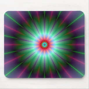 Flor brilhante Mousepad