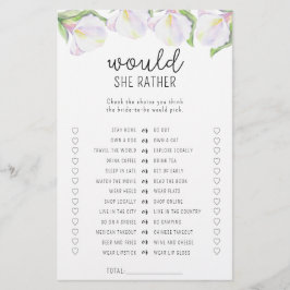 Flor Calla - Ela poderia preferencialmente jogo de