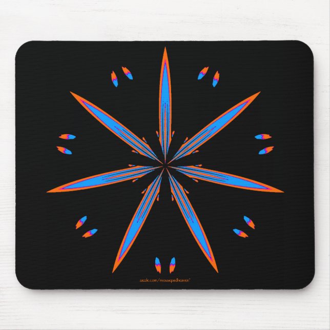 Flor celestial 5 Mousepad (Frente)
