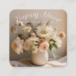 Flor chic | Sunny | Boho | Cartão de Visita