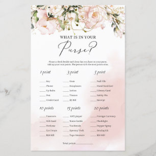 Flor cor-de-rosa moderno que está na sua bolsa