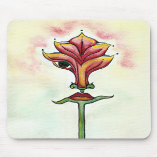 Flor cor-de-rosa Mousepad