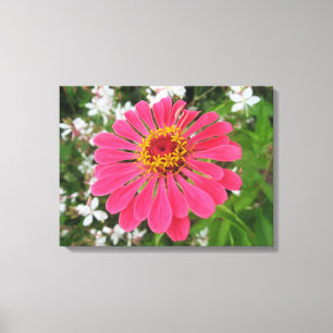 Flor da arte das canvas