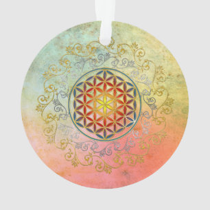 Flor da Vida / Blume des Lebens - Ornamento IV BG