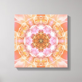 Flor da vida Mandala 18 Canvas