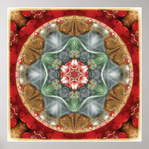 Flor da vida Mandala 2 Poster