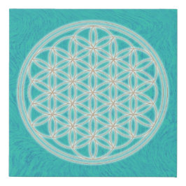 Flor da Vida - Turquesa -