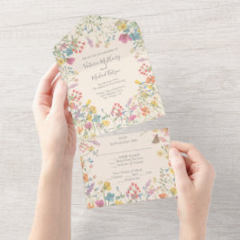 Flor de Campo Silvestre Delicada Boho Casamento Fl