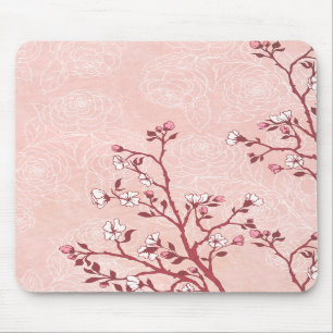 Flor de cerejeira Mousepad