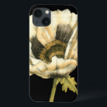 Flor de Creme Poppy no Fundo Preto<br><div class="desc">Este pedaço de papoila creme de Jennifer Goldberger parece que está florescendo bem diante de seus olhos. O fundo preto separa a flor, deixando-a atingir sua visão em toda sua glória. Uma peça divertida que pareceria excelente em qualquer parede!</div>