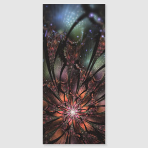Flor de fantasia fractal macia e tenra