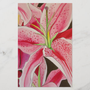 Flor de lágrimas cor-de-água rosa-Stargazazer