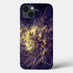 Flor De Liberdade - Flor Azul Ouro iPad Case