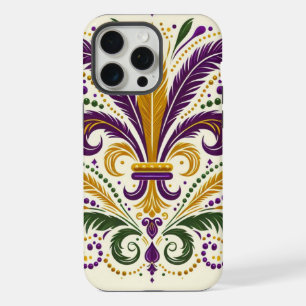 Flor de lis, de cor verde, amarela