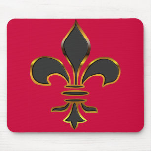 Flor de lis Mousepad