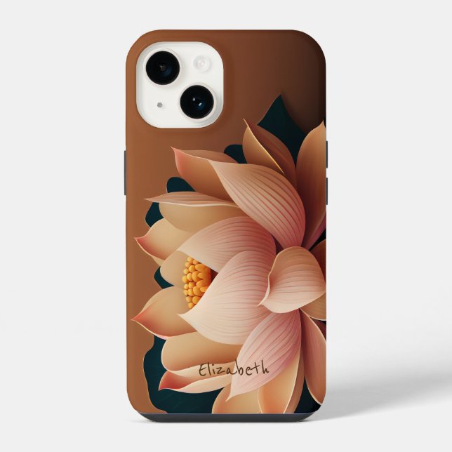 Flor de Lótus Chic e Elegante (Verso)