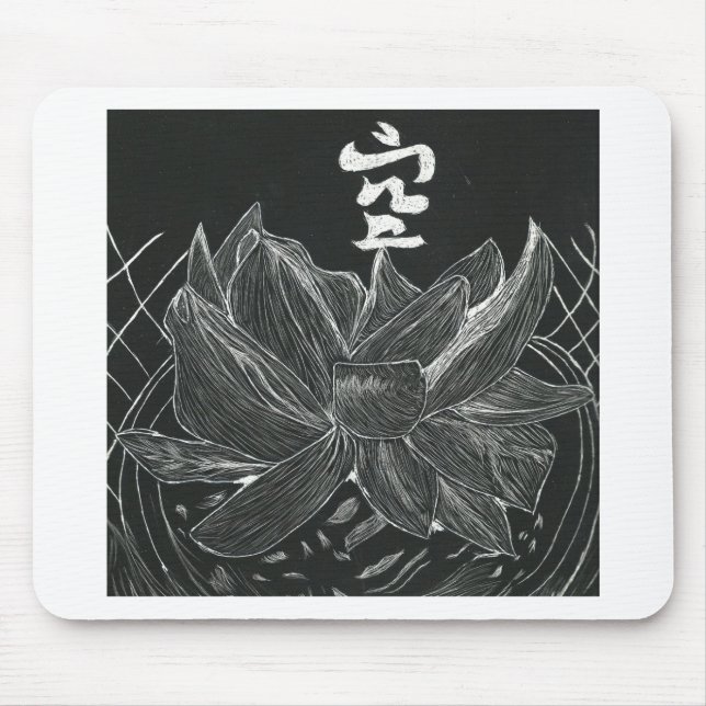 Flor de Lotus Mousepad (Frente)