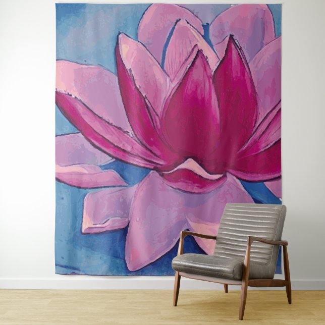 Flor de Lotus - Tapeçaria (In Situ)