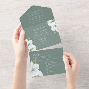 Flor De Maçã Branca Em Um Casamento