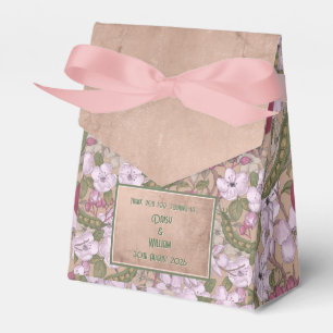 Flor de maçã - Caixa de favor de casamento