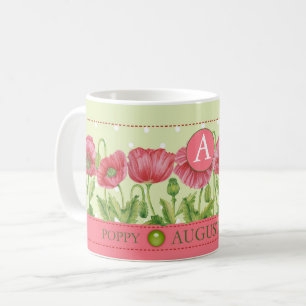 Flor de Nascimento e Caneca Clássica Gem August