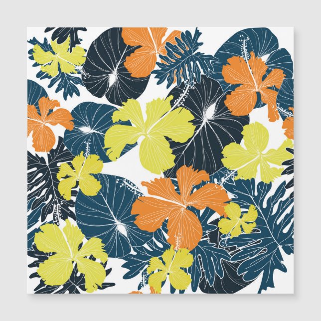 Flor de primavera: Textura Floral Vintage (Frente)