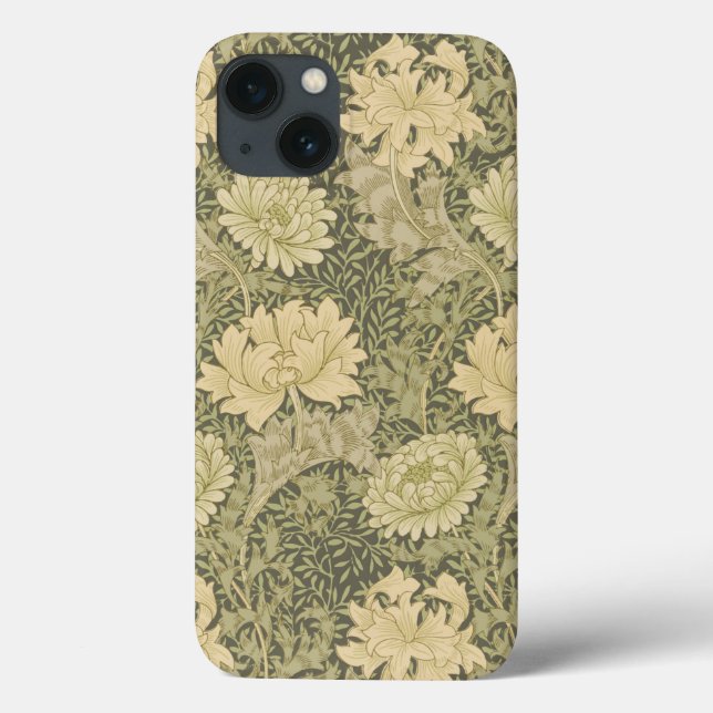 Flor de Salvia Crisântemo William Morris (Verso)