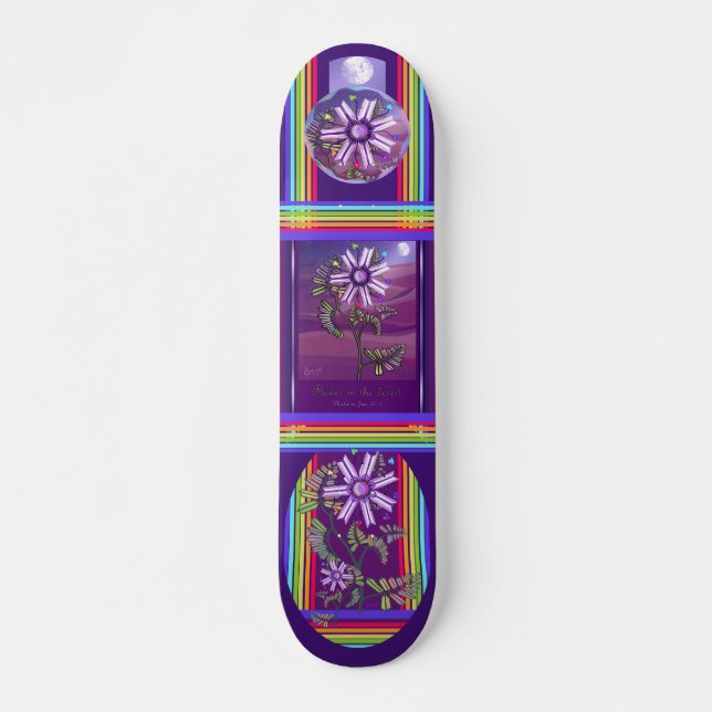 Flor de skate no deserto (Frente)