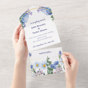 Flor do Amor: Encantando Casamento de Borboleta Az