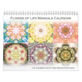 Flor do calendário 2015 da mandala da vida