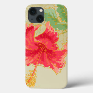 Flor do hibiscus no fundo tonificado