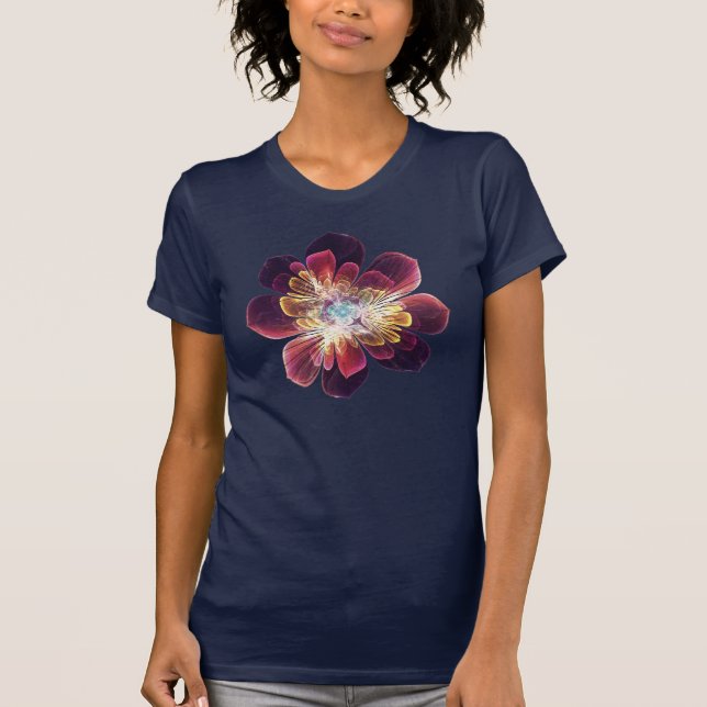 Flor do Mar do Tibete | T-Shirt (Frente)