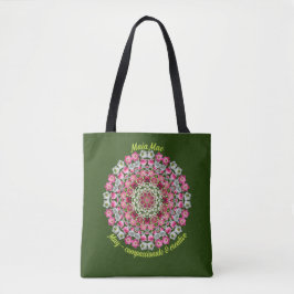 Flor do Mês de Maio Personalizada Bolsa Artística