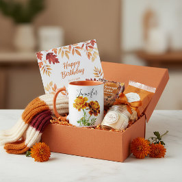 Flor do mês de nascimento-Outubro caneca personali