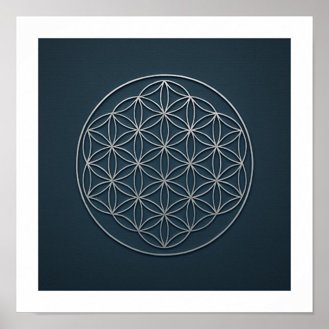 Flor do Poster de Vida (Frente)