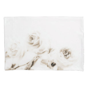Flor do rosa branco do vintage