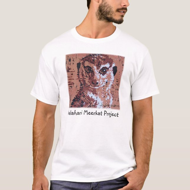 Flor do t-shirt dos homens de KMP (Frente)