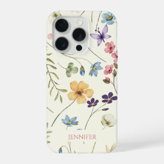 Flor Floral Flor Selvagem Elegante Personalizado