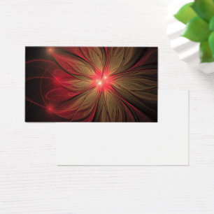 Flor fractal de fanfarrão vermelho