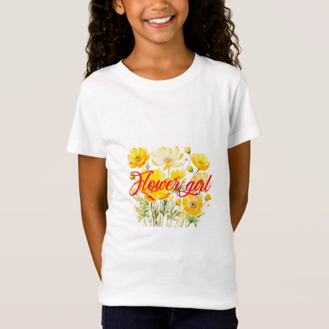 Flor Girl Wildflower T-Shirt (Frente)