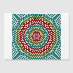 Flor mandálaica hipnótica