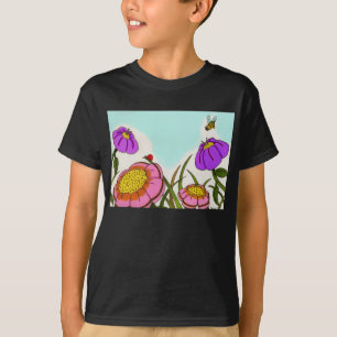 Flor Meadow Kids Dark T-shirt
