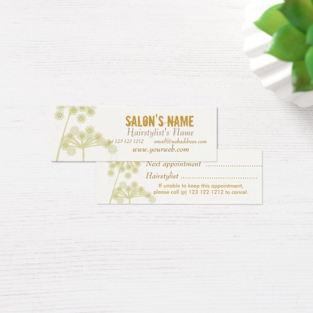 Flor Moderno de Flores Selvagens Elegante (Mesa)