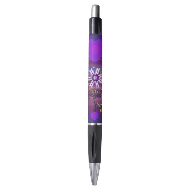 Flor no deserto caneta (Frente Vertical)