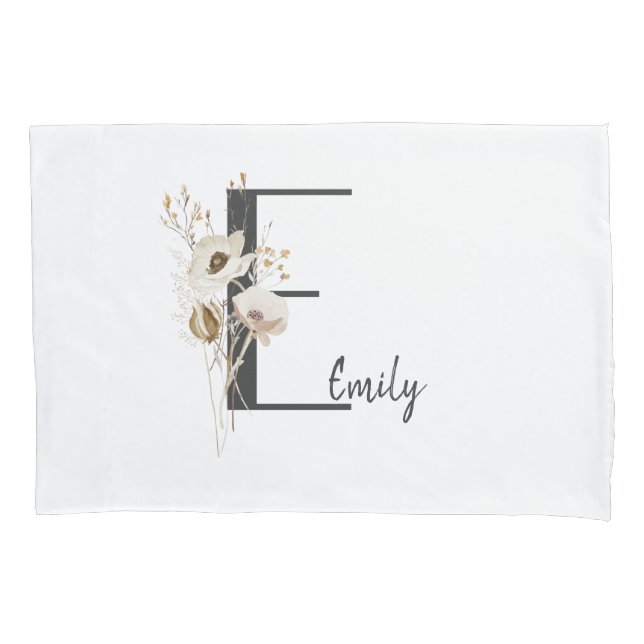 Flor original D preto e branco (Frente)